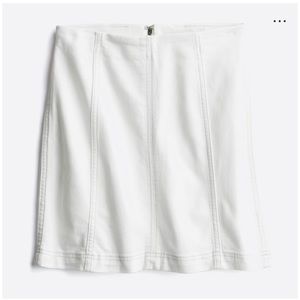 Free People White Skirt